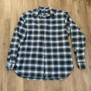 Vintage Ralph Lauren Oxford botton down long sleeve shirt.